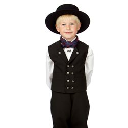 Hvit skjorte og knebukse